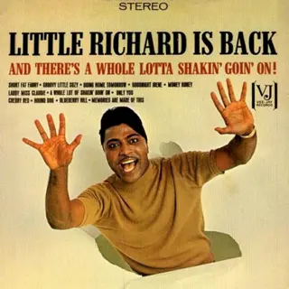 Cover of Little Richard Is Back (and There’s a Whole Lotta Shakin’ Goin’ On!)