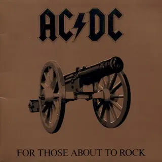 Cover of For Those About to Rock (We Salute You)