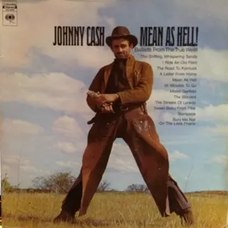 Cover of Johnny Cash Sings the Ballads of the True West