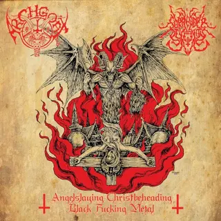 Cover of Angelslaying Christbeheading Black Fucking Metal